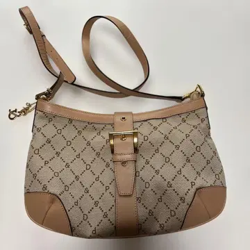 핑키 패턴 숄더백