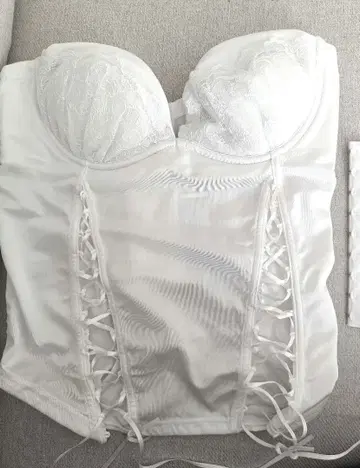 tu-hacci 마터니티 브라이덜 이너 화이트 B80