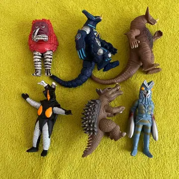 울트라맨 괴수 피규어 6체 세트