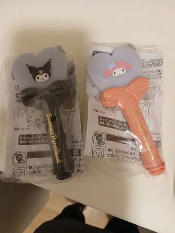 미니 미라클 기프트 퍼레이드 라이트 마이멜로디 쿠로미 2개