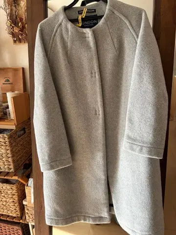 LONDON TRADITION 그레이 롱 코트