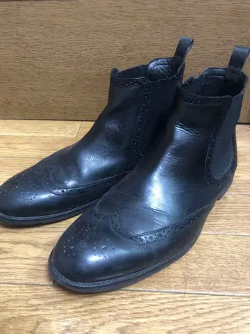 [클락스] 사이드 고어 부츠 윙팁 27.5cm