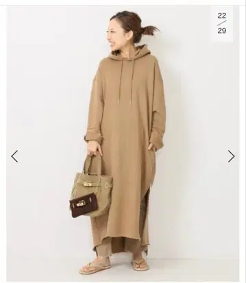 AMERICANA 후드 사이드 ZIP 웨트 원피스