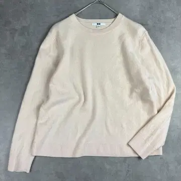 유니클로 캐시미어 크루넥 니트 XL 빅 사이즈 스웨터 캐시미어