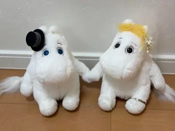 무민 봉제 인형 웨딩 인형