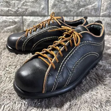 새상품급 CAMPER 캠퍼 여성용 가죽 워킹화 블랙