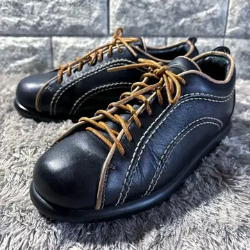 새상품급 CAMPER 캠퍼 여성용 가죽 워킹화 블랙