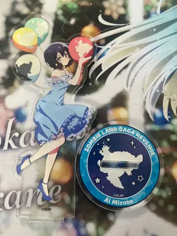 좀비랜드 사가 리벤지 미즈노 아이지 아크릴 스탠드 드레스ver.