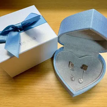 THE KISS 실버 귀걸이 푸우 디즈니 박스 포함