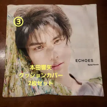 혼다 쿄야 쿠션 커버 2개 세트