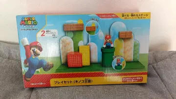슈퍼 마리오 피규어 컬렉션 플레이 세트 버섯 왕국