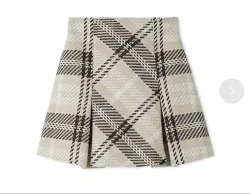 SNIDEL 로빙 체크 미니 스커트 ( IVR )