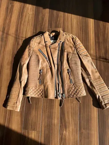 BODA SKINS 바이커 스타일 가죽 자켓