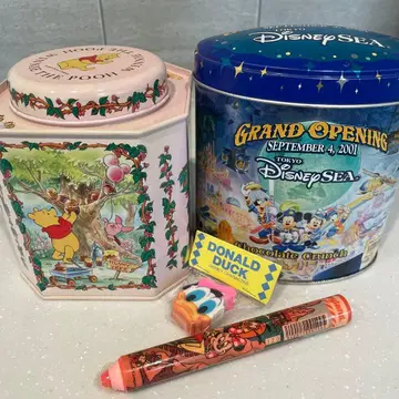 디즈니 푸우 빈 캔 지우개