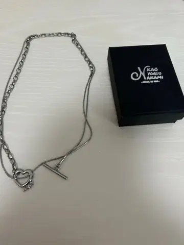 kaoyorinakami 3way 목걸이 실버