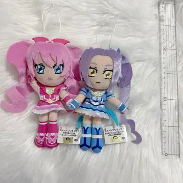 레어 스위트 프리큐어 슈퍼 DX 봉제 인형 큐어 멜로디 큐어 비트