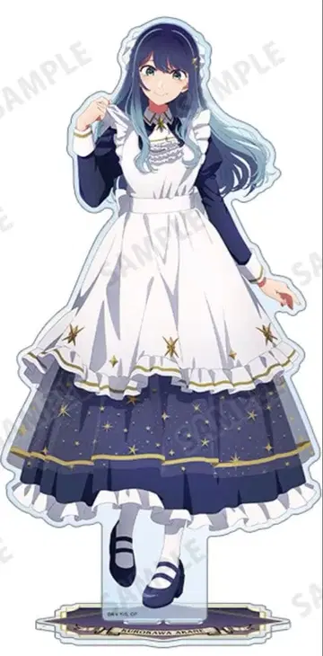 최애의 아이 로프트 별하늘 메이드 쿠로카와 아카네 특대형 아크릴 스탠드