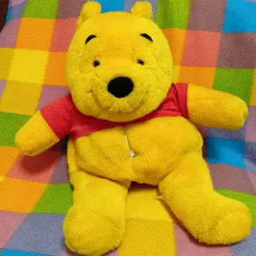 푸우 봉제 인형 티슈 케이스