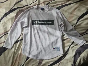 Champion 메쉬 긴팔 티셔츠 화이트