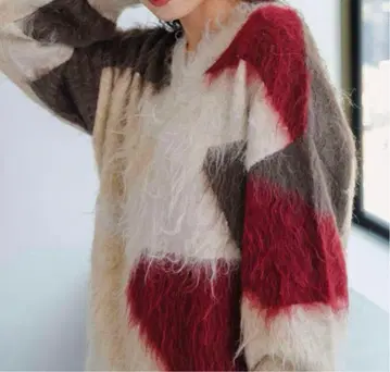 kastane 샤기 니트