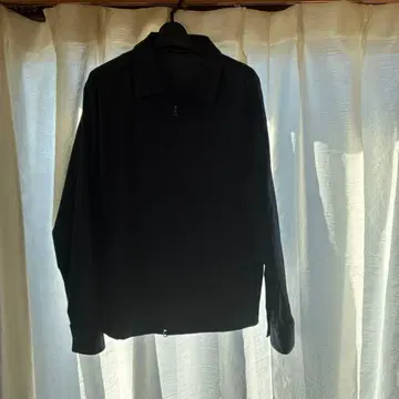 GLOBAL WORK 블랙 집업 자켓