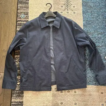 GLOBAL WORK 네이비 집업 자켓