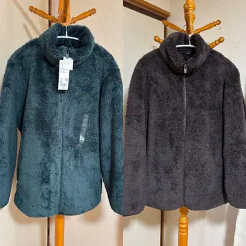 퍼 리 플리스 풀 집업 자켓