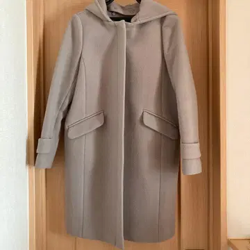 그린 레이블 릴랙싱 후드 부착 롱 코트 38