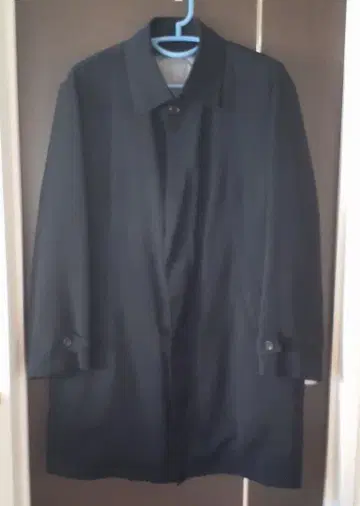 블랙 스텐카라 코트