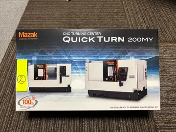 Mazak Quick Turn 200MY CNC 선반 1/20 스케일