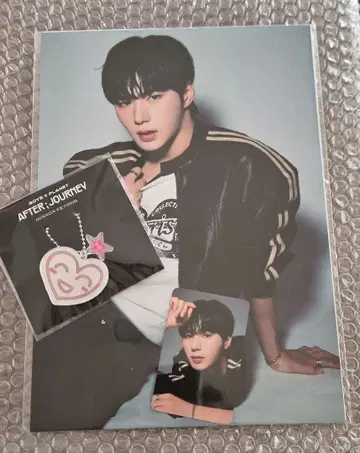 보이플래닛 2 김준서 트레이딩 카드 거울 키링