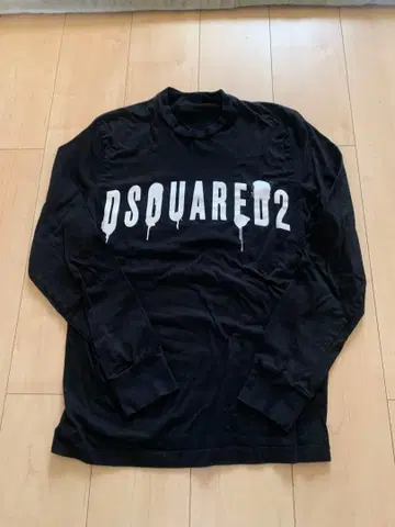 DSQUARED2 긴팔 셔츠 S 블랙