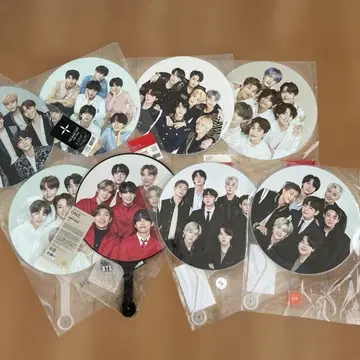 BTS 부채 프리미엄 사진 묶음 판매