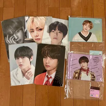 BTS 프리미엄 사진 플래그 묶음 판매 V