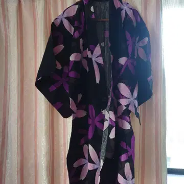 UNIQLO 꽃무늬 유카타 프리 사이즈