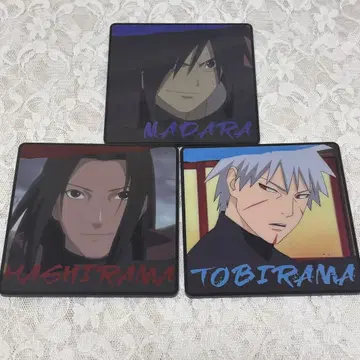 NARUTO 중국 아크릴 코스터 마다라 하시라마 토비라마