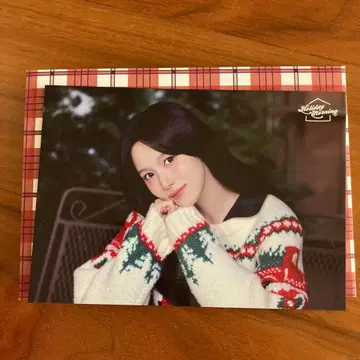 Holiday Morning TWICE 랜덤 포토카드
