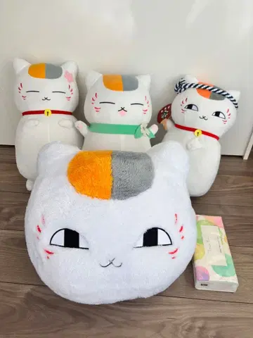 나츠메 우인장 냥코 선생님 봉제 인형 묶음 판매