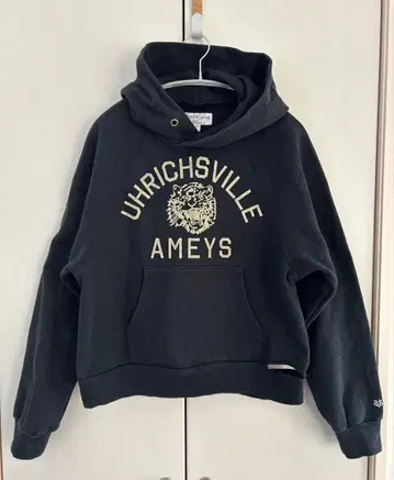 AMERICANA 아메리카나 후드티 블랙