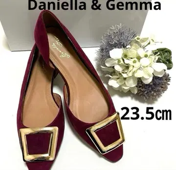 [미인백과 게재] [새상품급] 다니엘라앤제마 펌프스 플랫 23.5cm