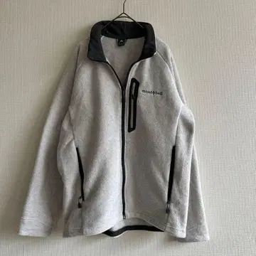 mont-bell 플리스 자켓 남성용 그레이 M