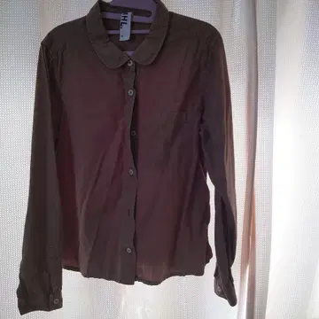 마가렛호웰 카키 긴팔 셔츠