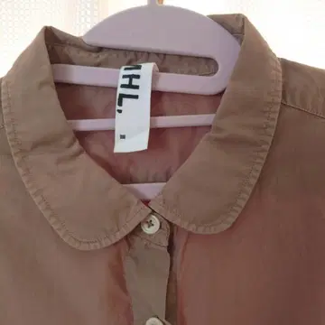 마가렛호웰 카키 긴팔 셔츠