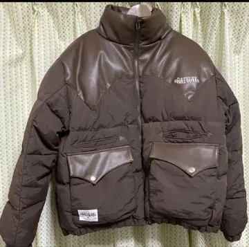 BADWAY 다운 자켓 브라운
