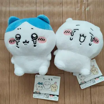 치이카와 (먼작귀) 울먹이는 봉제 인형 하치와레 택 포함