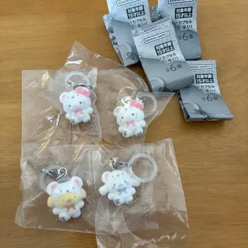 산리오 메지루시 액세서리 포근포근 스노우