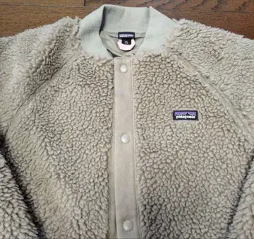 새상품급 patagonia 플리스 자켓 베이지