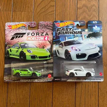 Hot Wheels 포르쉐 911 GT3 RS & 718 Cayman