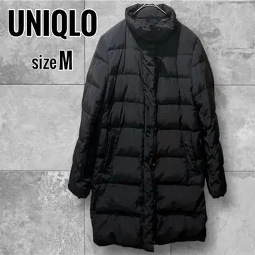 [ 새상품급 ] UNIQLO 유니클로 심리스 다운 코트 블랙 size M