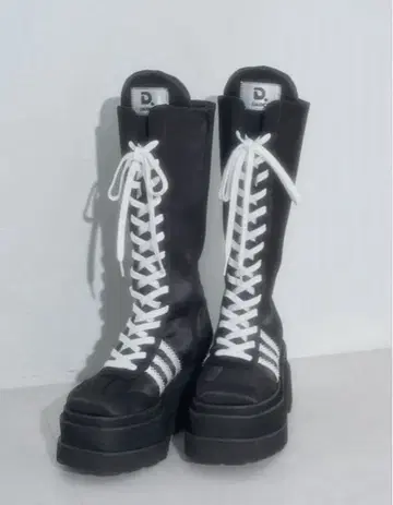 Darich 레이스업 스니커즈 롱 부츠